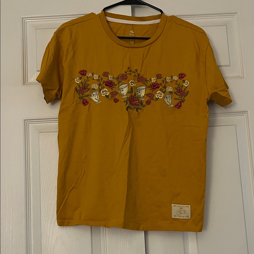 Beauty and the Beast Embroidered Shirt